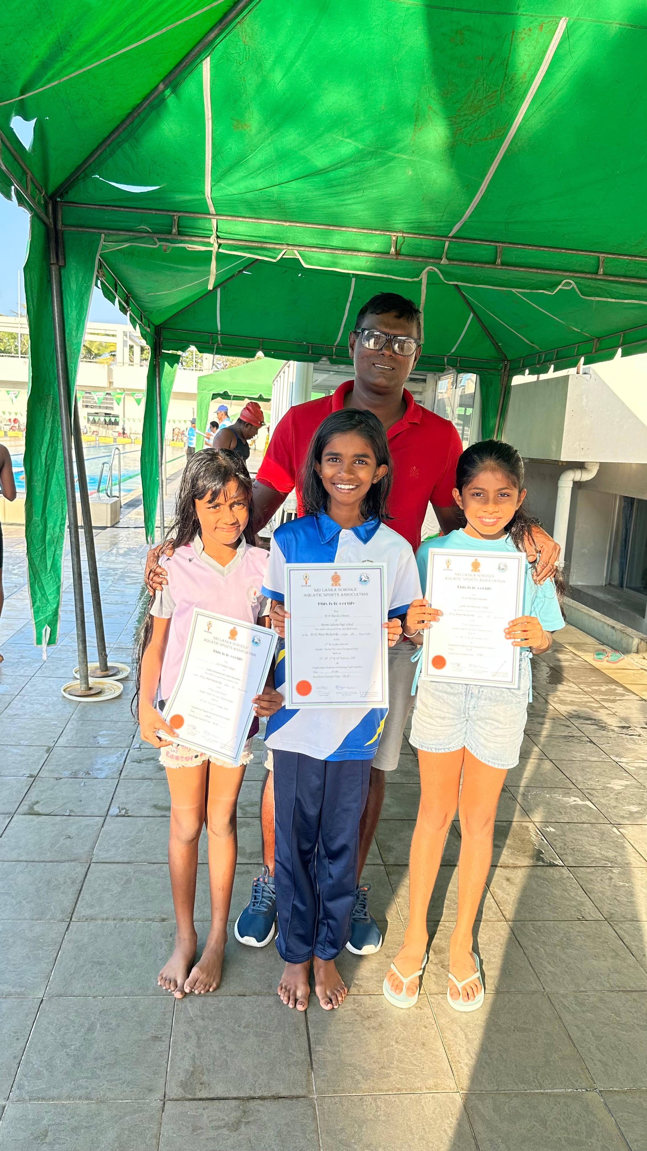 Age group national swimmer