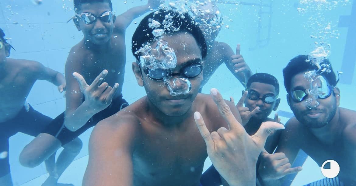 Butterfly swimming academy Galle. District sport complex